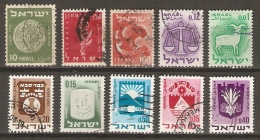 ISRAEL   -   Petit Lot D´ Oblitérés. - Collections, Lots & Séries