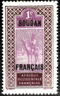 SOUDAN   1921 - YT 20  - Targui - NEUF* - Unused Stamps