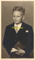 CARTE DE COMMUNION  JEUNE GARCON PHOTO ** YOUNG BOY SOUVENIR CARD - Kommunion