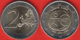 Cyprus 2 Euro 2009 "EMU - Introduction Of The Euro" BiMetallic UNC - Zypern