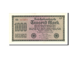 Billet, Allemagne, 1000 Mark, 1922, 1922-09-15, KM:76b, SUP+ - 1.000 Mark