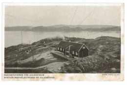 CPA GROENLAND STATION RADIOELECTRIQUE DE JULIANEHAAB RADIOTATIONEN VEB JULIANEHAAB - Greenland