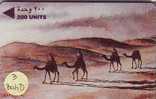 BAHRAIN Telecarte (3 BAHD ) Camels - Bahreïn