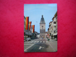 Delcampe - CPSM ALLEMAGNE SPIRE LA VIEILLE PORTE  SPEYER DAS ALTE TOR  ANIMEE VOITURES  VOYAGEE  TIMBRE - Speyer