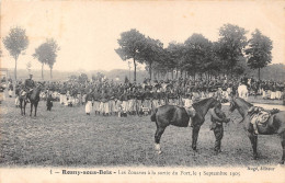 93-ROSNY-SOUS-BOIS- LES ZOUAVES A LA SORTIE DU FORT, LE 3 SETEMBRE 1905 - Rosny Sous Bois