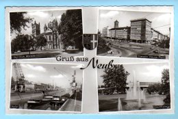 Neuss - S/w Mehrbildkarte 1 - Neuss