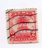 F01513 - Francobollo Stamp - CUBA - Albero Tree Palma Palm - Used Stamps