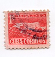 F01514 - Francobollo Stamp - CUBA - Palacio De Comunicaciones Poste - Oblitérés