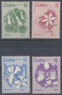 1983.63 CUBA 1983 MNH. Ed.2978-81. EMISION PERMANENTE. FLORES. FLOWERS. TOBACCO. LILY. ORCHID. BUTTERFLIES. - Neufs