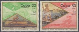 1984.60 CUBA 1984 MNH. Ed.3021-22. DIA DEL SELLO. STAMP DAY. EGIPTO. EGYPT. - Unused Stamps