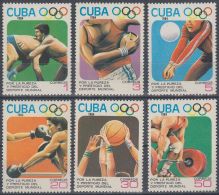 1984.63 CUBA 1984 MNH. Ed.3036-41. JUEGOS OLIMPICOS LOS ANGELES. OLYMPIC GAMES USA. SPORTS. BASKET BOXING LUCHA LIBRE. - Unused Stamps