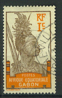 VEND BEAU TIMBRE DU GABON N°49 , CACHET "LIBREVILLE" !!!! - Timbres-taxe