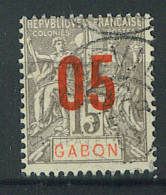 VEND BEAU TIMBRE DU GABON N°68 , CACHET "LIBREVILLE" !!!! - Timbres-taxe