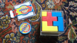 Cube Bedlam Mini Retro Crazee Crazy Casse Tête Puzzle Rare - Acertijos