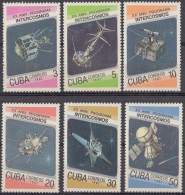 1987.40 CUBA 1987 MNH. Ed.3248-53. XX ANIV INTERCOSMOS. COSMO. ESPACIO. SPACE. SATELITES. - Ungebraucht