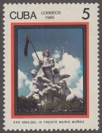1988.53 CUBA 1988 MNH. Ed.3329. XXX ANIV DEL III FRENTE MARIO MUÑOZ. - Ungebraucht