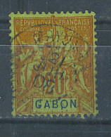 VEND BEAU TIMBRE DU GABON N°22 , CACHET "MAYUMBA" !!!! - Timbres-taxe