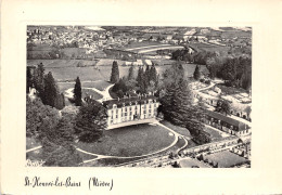 58-SAINT-HONORE-LES-BAINS - VUE AERIENNE DU CHÄTEAU, DE LA MONTAGNE - Saint-Honoré-les-Bains