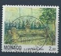 MONACO : Y&T (o)  N°  1833 " Vue Du Vieux Monaco" - Gebruikt