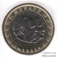 Monaco MON 7 2002 Stgl./unzirkuliert Stgl./unzirkuliert 2002 Kursmünze 1 Euro - Mónaco