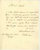 BORGES DE BARROS, Domingos (Bahia 1780-1855). Vicomte De PEDRA-BRANCA. Poète Et Ambassadeur Du Brésil En France Brazil - Documents Historiques