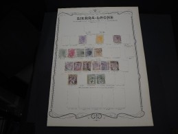 SIERRA LEONE - Collection Avec Des Timbres Neufs Première Charnière - Bonnes Valeurs - A Voir - P20360 - Sierra Leone (...-1960)