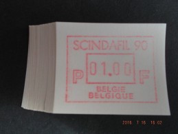 SCINDAFIL ´90. Gomdruk C Papier. 50 X. - Altri & Non Classificati