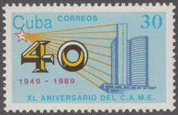 1989.40 CUBA 1989 MNH. XL ANIVERSARIO DEL C.A.M.E. - Unused Stamps