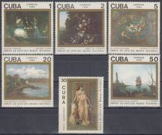 1989.44 CUBA 1989 MNH. OBRAS DE ARTE DEL MUSEO NACIONAL. ART. - Ungebraucht
