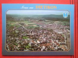 Dietikon (ZH) - Flugaufnahme "Gruss Aus Dietikon" - Dietikon