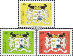 Benin 682II-684II (kompl.Ausg.) Postfrisch 1995 Staatswappen - Sonstige & Ohne Zuordnung