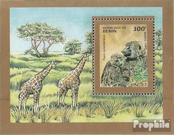 Benin Block10 (kompl.Ausg.) Postfrisch 1995 Affen - Altri & Non Classificati