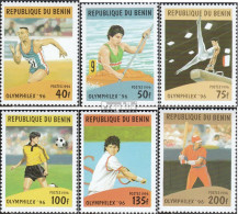 Benin 817-822 (kompl.Ausg.) Postfrisch 1996 Sportarten - Altri & Non Classificati