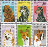 Benin 936-941 (kompl.Ausg.) Postfrisch 1997 Hunderassen - Sonstige & Ohne Zuordnung
