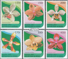 Benin 943-948 (kompl.Ausg.) Postfrisch 1997 Orchideen - Other & Unclassified