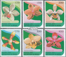 Benin 943-948 (kompl.Ausg.) Postfrisch 1997 Orchideen - Sonstige & Ohne Zuordnung