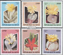 Benin 964-969 (kompl.Ausg.) Postfrisch 1997 Sukkulenten - Andere & Zonder Classificatie