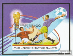 Benin Block26 (kompl.Ausg.) Postfrisch 1997 Fußball-WM 98, Frankreich - Sonstige & Ohne Zuordnung