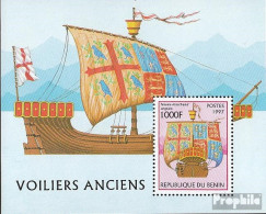 Benin Block33 (kompl.Ausg.) Postfrisch 1997 Segelschiffe - Altri & Non Classificati