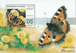 Benin Block44 (kompl.Ausg.) Postfrisch 1998 Schmetterlinge - Altri & Non Classificati