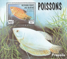 Benin Block49 (kompl.Ausg.) Postfrisch 1999 Aquarienfische - Other & Unclassified