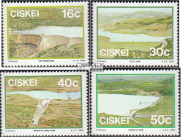 Südafrika - Ciskei 149-152 (kompl.Ausg.) Postfrisch 1989 Staudämme - Ciskei