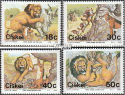 Südafrika - Ciskei 158-161 (kompl.Ausg.) Postfrisch 1989 Folklore - Ciskei