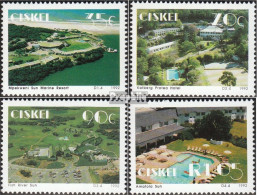 Südafrika - Ciskei 224-227 (kompl.Ausg.) Postfrisch 1992 Hotels - Ciskei