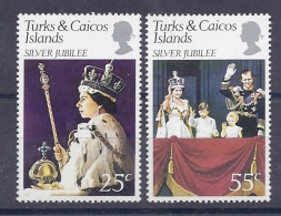 150025700  TURKS & CAICOS  YVERT   Nº   363/4  **/MNH - Turks & Caicos (I. Turques Et Caïques)