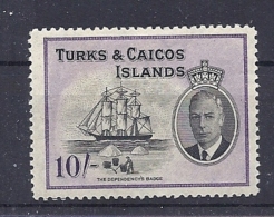 150025716  TURKS & CAICOS  YVERT   Nº   159  */MH - Turks E Caicos