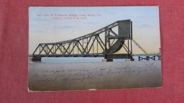 California> Long Beach   Salt Lake R.R. Bascule Bridge  =  Ref  2290 - Long Beach