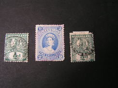 Australia , 3 Old Stamps - Usados