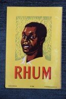 ETIQUETTE " RHUM ". - Rhum