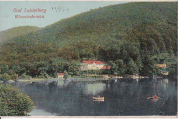 AK Bad Lauterberg - Wiesenbeckerteich - Bahnpost Scharzfeld - St. Andreasberg - 1909 (24045) - Bad Lauterberg